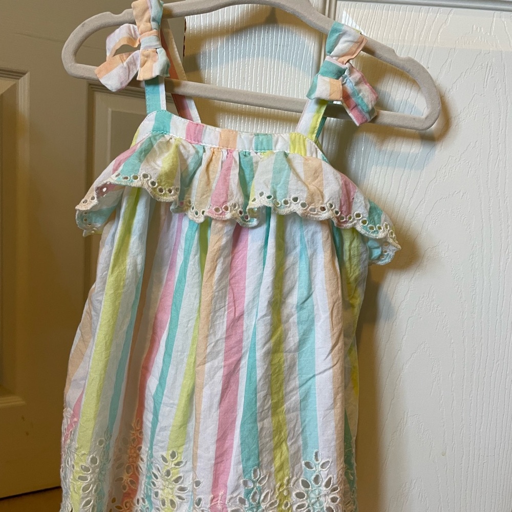 Baby Gap Pastel Stripe Dress